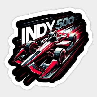 Indy 500 Sticker